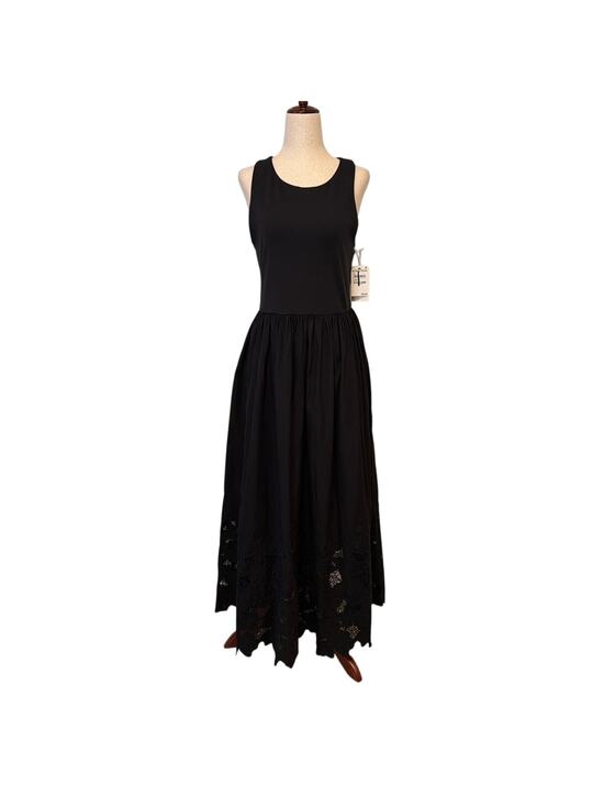 Nordstrom Dresses & Skirts - NWT Nordstrom Embroidered Sleeveless Mixed Media Dress Black Size Large